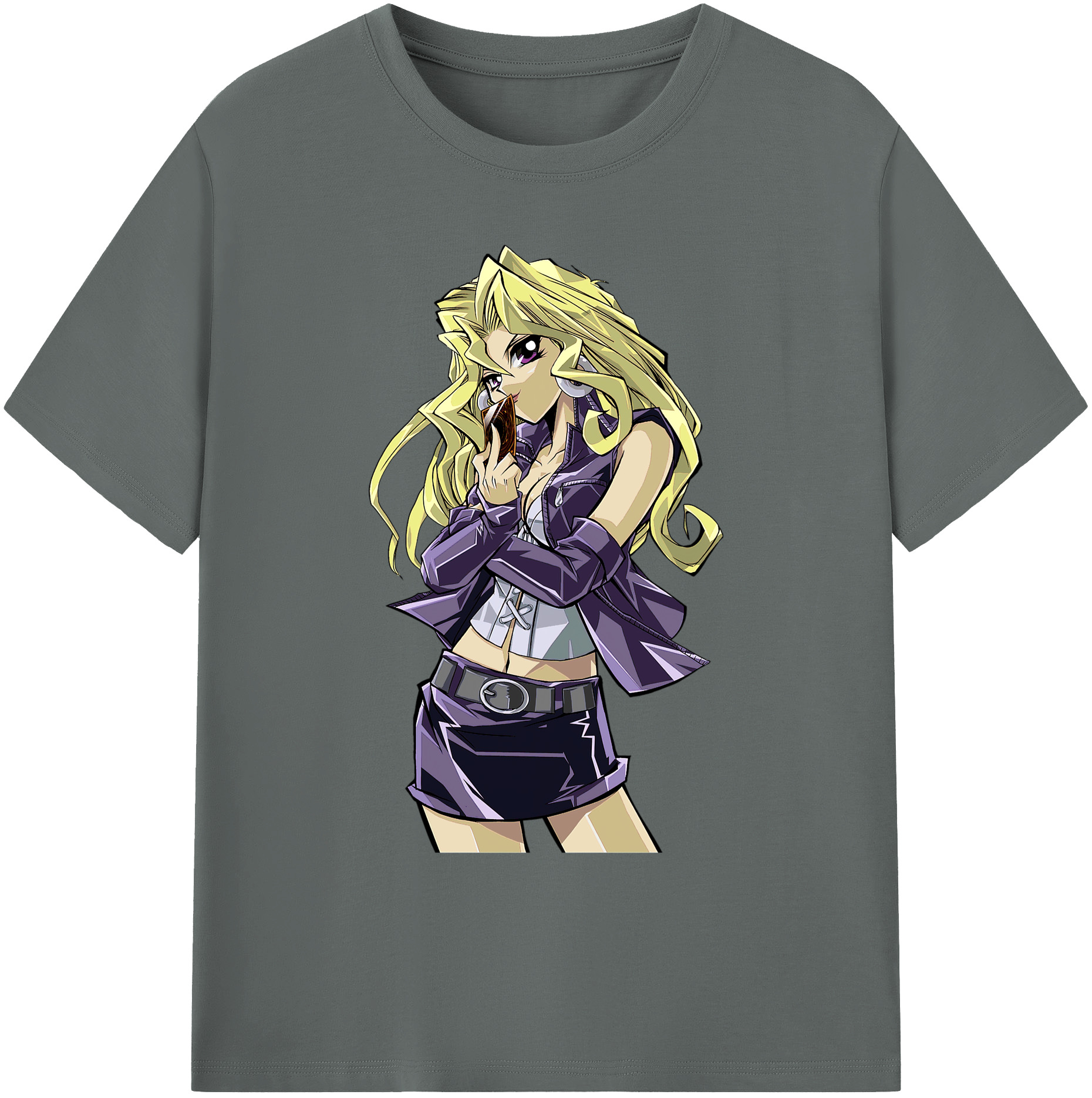 （画像用） 遊☆戯☆王 Yu-Gi-Oh! 綿100％ メンズ半袖Tシャツ｜肌触りやわらか＆通気性